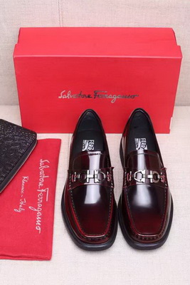 Salvatore Ferragamo Business Men Shoes--035